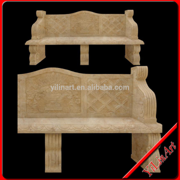 Garden Antique With Carving Marble Bench(YL-S022)