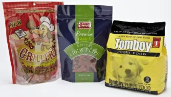 Custom Heat Sealing Pet Food Packing Plastic Bags With Zipper