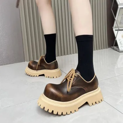 Kemayanni New Arrival Platform Loafers