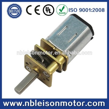 12mm 6v 12v dc micro gear motor for robot and door lock