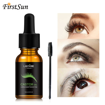 Castor Oil Hair Growth Serum Eyelash Growth Thick Eyebrow Growth Enhancer Eye Lashes Enhancer Serum Eyelash Eyebrow Beauty Care