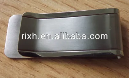 Titanium blank metal money clips, metal clip, titanium money clip