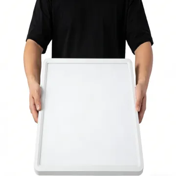 Round LED ceiling lighting fixture