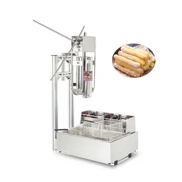 Commercial 7L Churros Machine with Churros Packaging - Maquina De Churros