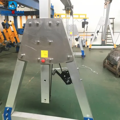 Customized 1 Ton Aluminium Alloy Portable Gantry Cranes for Industries