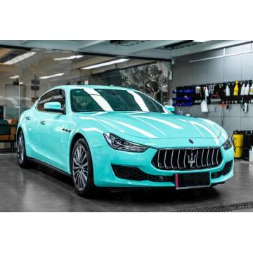 High Polymeric Crystal Tiffany blue PVC Car Wrap