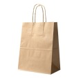 Bolsas de papel Kraft de diseño ecológico reutilizable