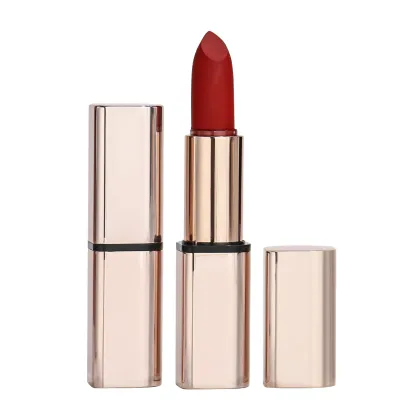 Customizable Vegan Matte Brown Lipstick: Hydrating and Long-lasting Wholesale Makeup