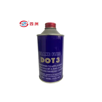 High Quality DOT3 DOT4 Brake Fluid Oil - Top Sale with MSDS