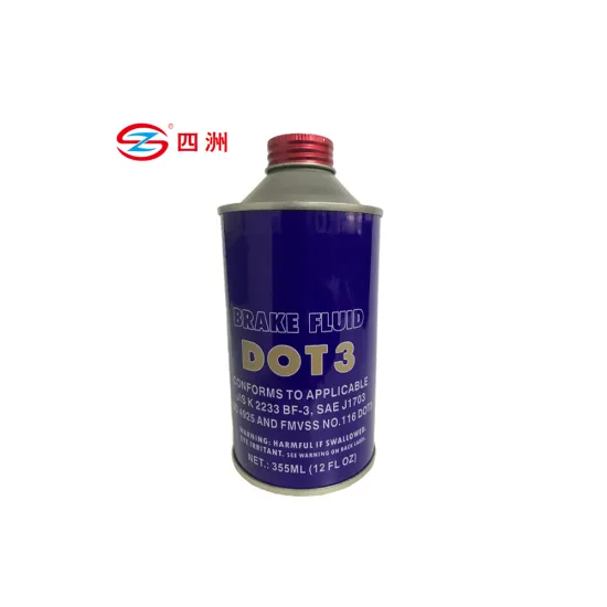 High Quality DOT3 DOT4 Brake Fluid Oil - Top Sale with MSDS