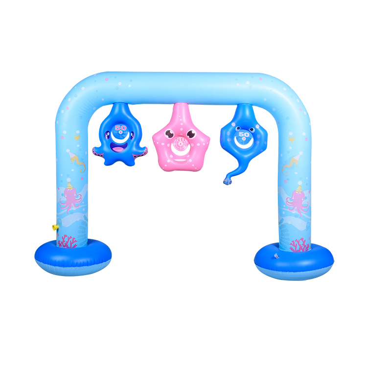 Arch splash Water gun inflatable shooting game toy