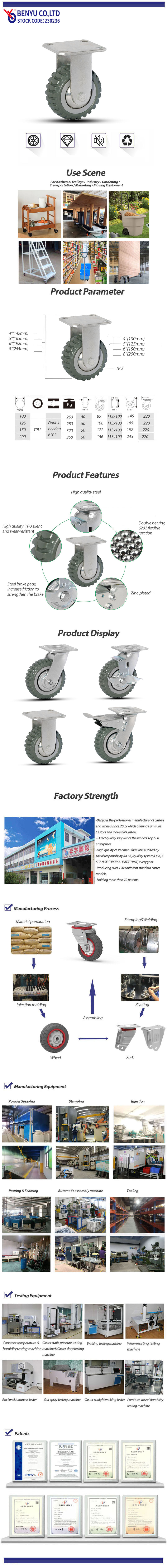 Rigid Trolley Caster