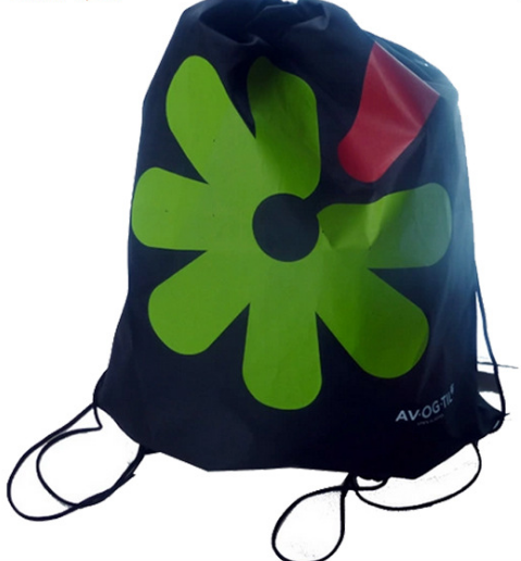 Nylon Drawstring Shoulder Bag