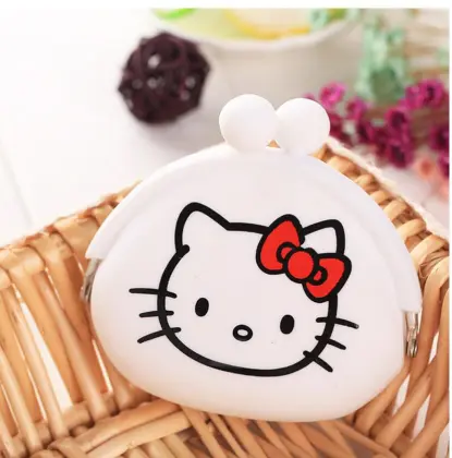 Korea Style Silicon Rubber Coin Purse