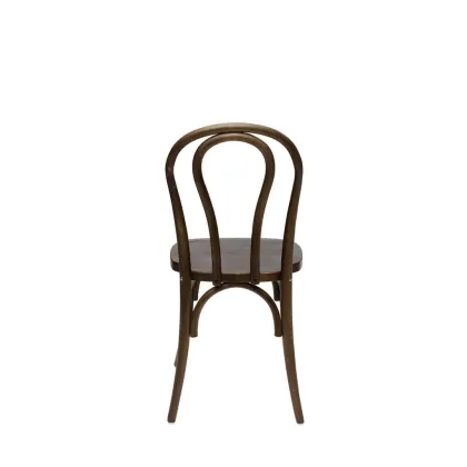 Customized Stacked Thonet Chairs for Outdoor Wedding Garden Ceremonies