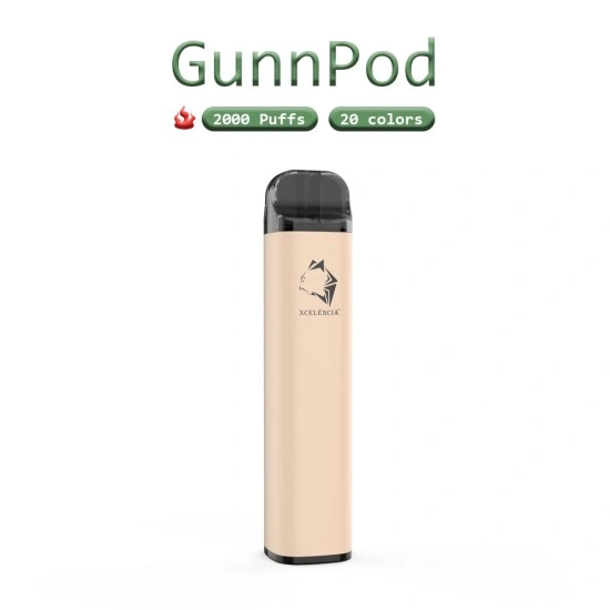 Elektroniset savukkeet Gunnpod 2000Puffs
