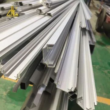 Anodized Silver Triangle Aluminum Profile V-Groove Sliding Track Extrusion - China Manufacturer