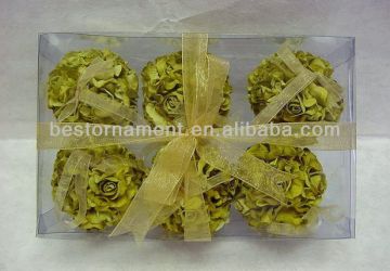 Hanging Rose Ball Wedding Favor Decor