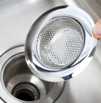 Stainless Steel Etching Weave Drain Hair Catcher