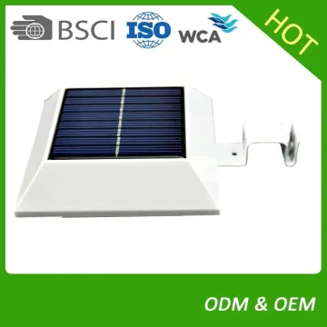 Wireless Solar Powered Light Waterproof Outdoor Solar Step Light motion sensor night light