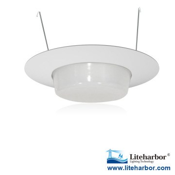 ETL UL CUL Recessed Light Aluminum 6 '' 6 Inch Shower Trim with Drop Opal