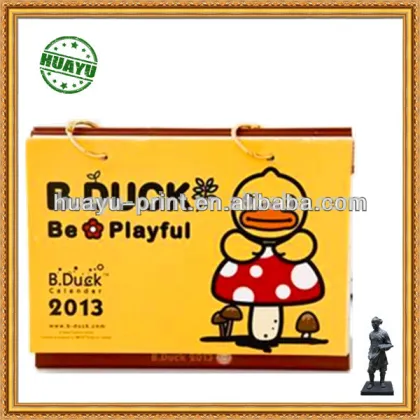 fancy paper desktop calendar printing,calendar 2016