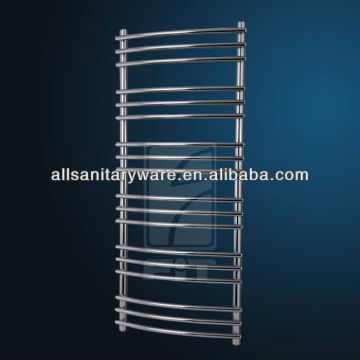 curve overlap chrome towel radiator how water