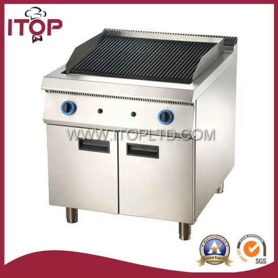 Electric Lava Rock Grill With Cabinet