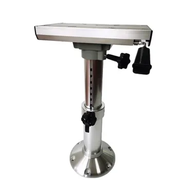 Adjustable Pedestal Aluminium Shaft for Standard Boat Seats
