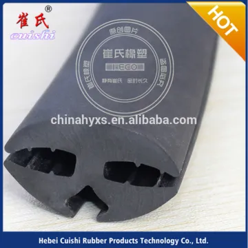 extruded anti-radiation windscreen rubber gasket