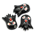 Nuevo Charm Hallowmas Flat Back Beads Charms Resina Cabochon 100 unids / bolsa para artesanía hecha a mano decoración de fábrica al por mayor