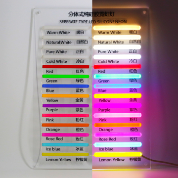 12v Silicone à LED 24V Strip-lumière néon - DIY Holiday Decoration Corde Light