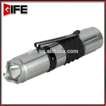 Logo Printed Multi-color Bright Small Pocket promotional pen with flashlight