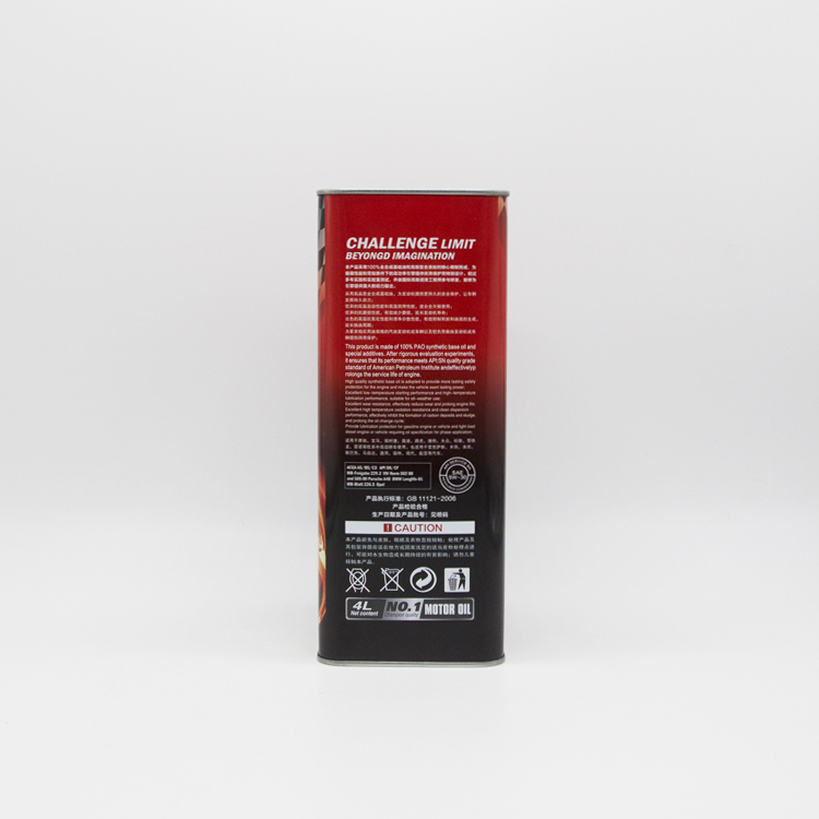 4L empty chemicals container for car paint