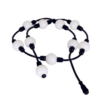 LED Pixel String Light 40mm 3D Ball Gordijn