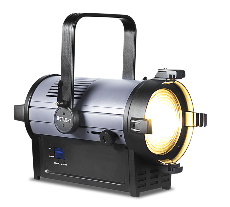 350W RGBAL 5 in 1 Zoom Fresnel Spot Light for TV Studio