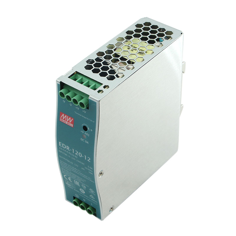 Mean Well EDR-120-12 12V 10A 120W High Quality meanwell DC Single Output Industrial DIN RAIL Power Supply