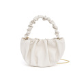 New Sheepskin Shell Bag Chain Crossbody Bag Ladies