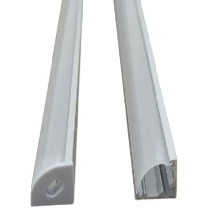 custom frosted LED diffusor for indoor strip lighting