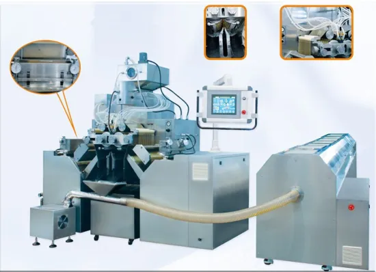 Soft gelatin encapsulation machine