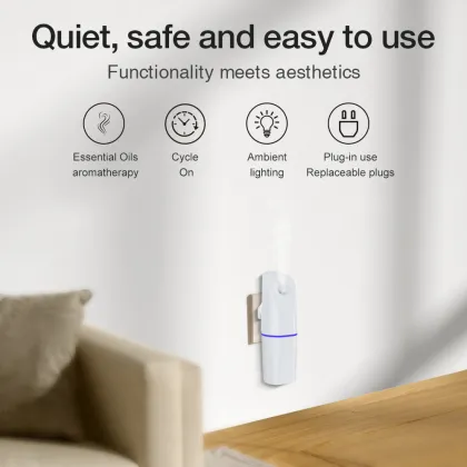 Smart wall plug in diffuser