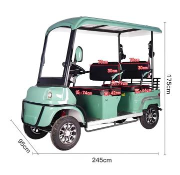 Scenic area electric sightseeing tricycle