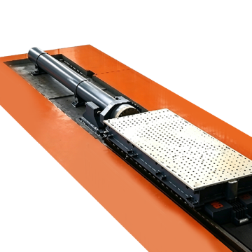 Sistema de prueba de simulación de choque tipo aceleración