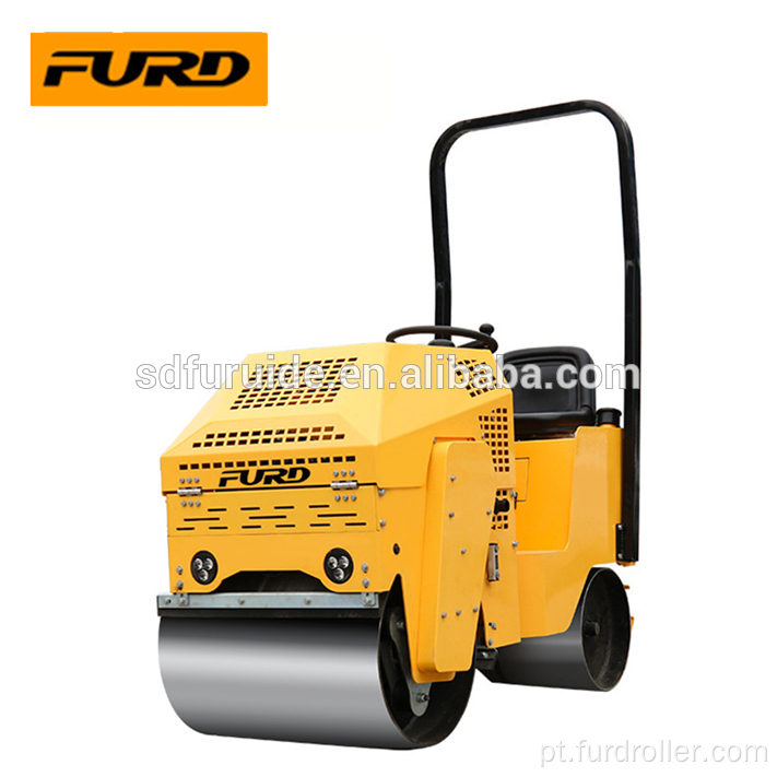 Compactador compactador de solo vibratório com tambor duplo Compactador compactador vibratório de solo com tambor duplo FYL-860