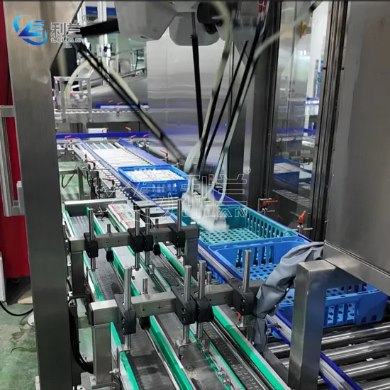 Automatic Delta Robot Case Packer for Cups, Boxes, and Bags