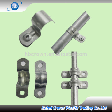 two holes clamp saddle clamp for steel pipe
