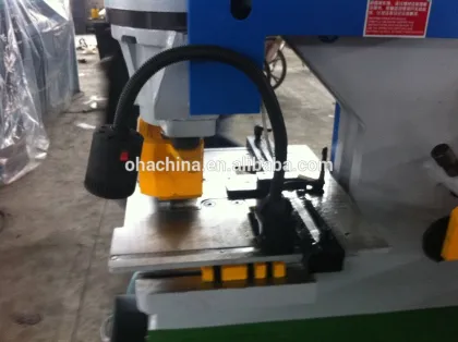 OHA Brand Hydraulic Punch and Press and Shears ironworker