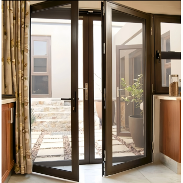 Elegant Aluminum Casement Doors with Custom Options