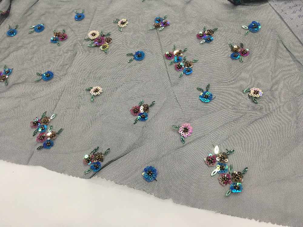 BeadS Embroidery Fabric
