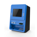 Mini quiosque de pagamento com cartão com scanner de impressão digital
